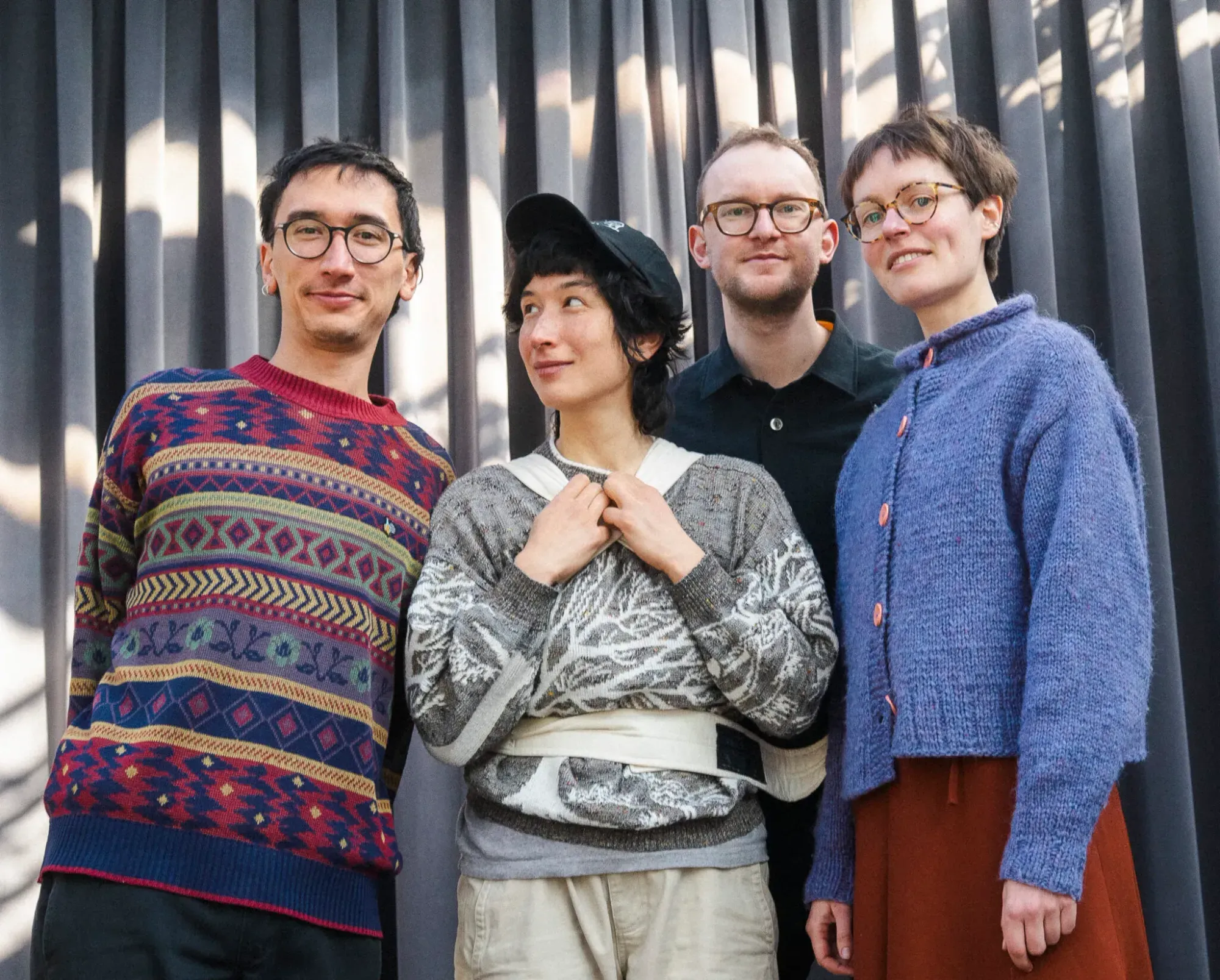 Gruppenfoto des Vorstands von pong & pengo e.V.